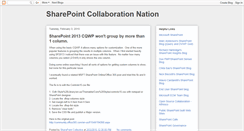Desktop Screenshot of collaborationnation.blogspot.com