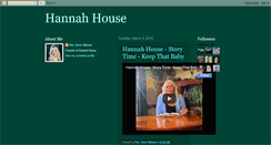 Desktop Screenshot of hannahhouse2002.blogspot.com