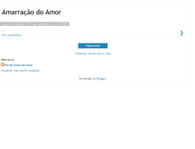 Tablet Screenshot of amarracao-do-amor.blogspot.com