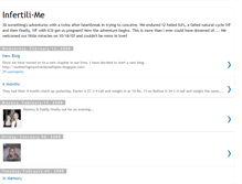 Tablet Screenshot of infertili-me.blogspot.com
