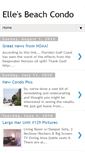 Mobile Screenshot of ellesbeachcondo.blogspot.com