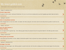 Tablet Screenshot of myinnergoldencow.blogspot.com