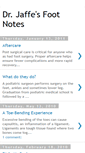Mobile Screenshot of drjaffefootnotes.blogspot.com