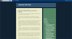 Desktop Screenshot of americangiftclub.blogspot.com