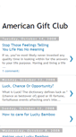 Mobile Screenshot of americangiftclub.blogspot.com
