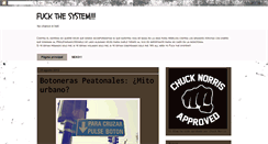 Desktop Screenshot of fuckthesyst.blogspot.com