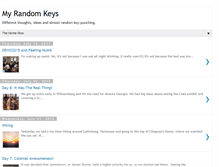 Tablet Screenshot of myrandomkeys.blogspot.com