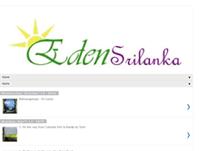 Tablet Screenshot of edensrilanka.blogspot.com