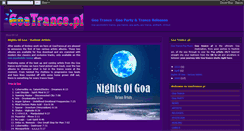 Desktop Screenshot of goa-trance-pl.blogspot.com