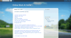 Desktop Screenshot of onlineworkasyourboss1.blogspot.com