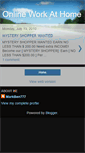 Mobile Screenshot of onlineworkasyourboss1.blogspot.com