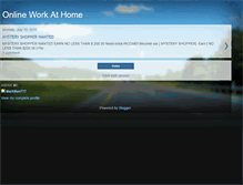 Tablet Screenshot of onlineworkasyourboss1.blogspot.com