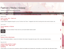 Tablet Screenshot of fashionmediagossip.blogspot.com