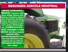 Tablet Screenshot of maquinariaagricolaindustrial.blogspot.com