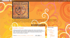 Desktop Screenshot of massagem-ayurvedica.blogspot.com