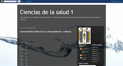 Desktop Screenshot of cmabachcienciasdelasalud.blogspot.com