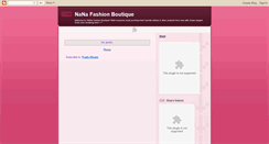 Desktop Screenshot of nanafashionboutique.blogspot.com