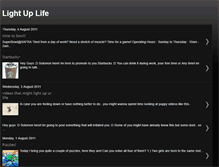 Tablet Screenshot of lightuplifee.blogspot.com