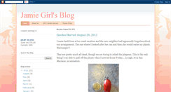 Desktop Screenshot of jamiegirlsblog.blogspot.com