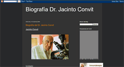 Desktop Screenshot of biografiaconvit.blogspot.com