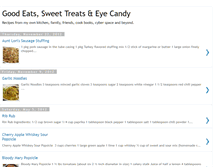 Tablet Screenshot of goodeatssweettreats.blogspot.com