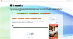 Desktop Screenshot of ibeconomicsrevision.blogspot.com