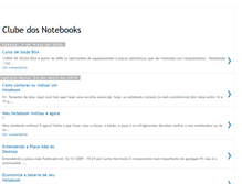 Tablet Screenshot of clubedosnotebooks.blogspot.com