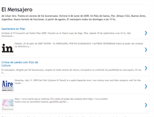 Tablet Screenshot of elmensajerodeaira.blogspot.com