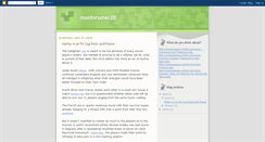 Desktop Screenshot of monforumer20.blogspot.com