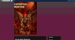 Desktop Screenshot of esportesdamorte.blogspot.com