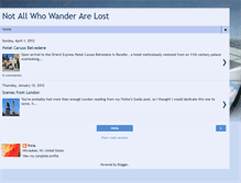 Tablet Screenshot of notallwhowanderarelost77.blogspot.com