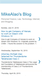 Mobile Screenshot of mikealao.blogspot.com