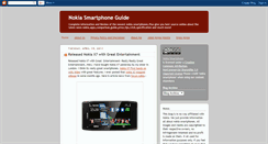 Desktop Screenshot of nokiasmartphoneguide.blogspot.com