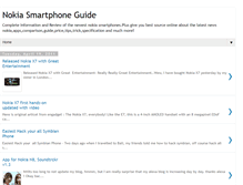 Tablet Screenshot of nokiasmartphoneguide.blogspot.com