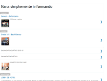 Tablet Screenshot of nana-informando.blogspot.com