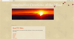 Desktop Screenshot of imaginativecreationsofthemind.blogspot.com