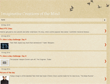 Tablet Screenshot of imaginativecreationsofthemind.blogspot.com