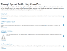 Tablet Screenshot of holycrossperu.blogspot.com