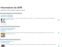 Tablet Screenshot of historiadoresuepb.blogspot.com