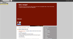 Desktop Screenshot of gotarecipe.blogspot.com