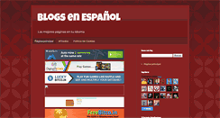 Desktop Screenshot of blogsenespanol.blogspot.com