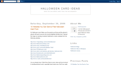 Desktop Screenshot of halloween-card-ideas.blogspot.com