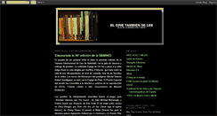 Desktop Screenshot of elcinetambienselee.blogspot.com