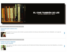 Tablet Screenshot of elcinetambienselee.blogspot.com