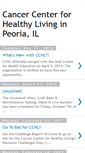 Mobile Screenshot of cancercenterforhealthyliving.blogspot.com