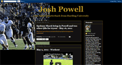 Desktop Screenshot of joshpowellqb.blogspot.com