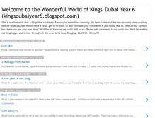 Tablet Screenshot of kingsdubaiyear6.blogspot.com