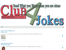 Tablet Screenshot of club4jokes.blogspot.com