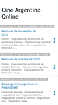 Mobile Screenshot of cineargentinoonline.blogspot.com