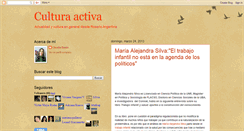 Desktop Screenshot of culturamasiva.blogspot.com